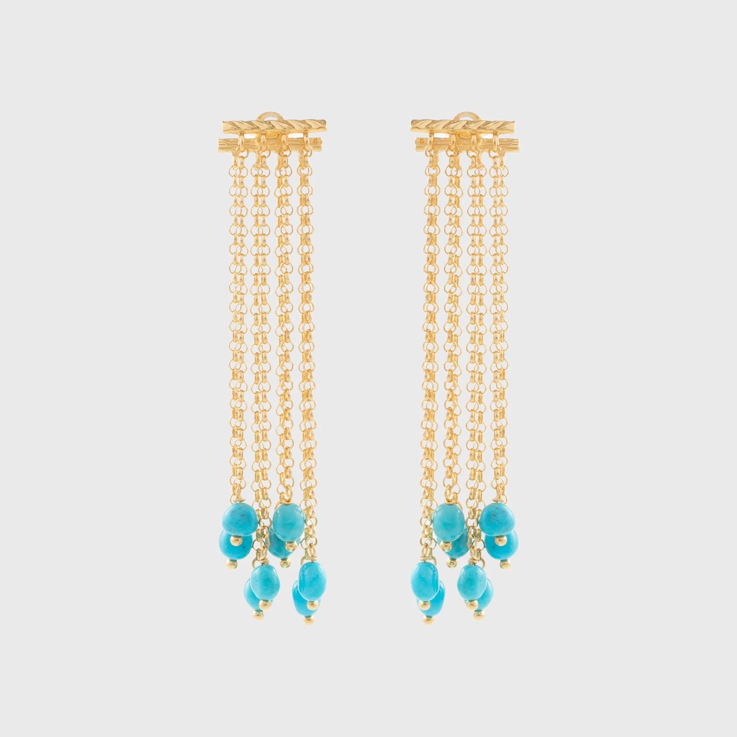 ORECCHINI PENDENTI TURCHINA