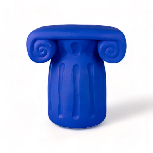 CAPITELLO MAGNA GRAECIA TERRACOTTA BLU
