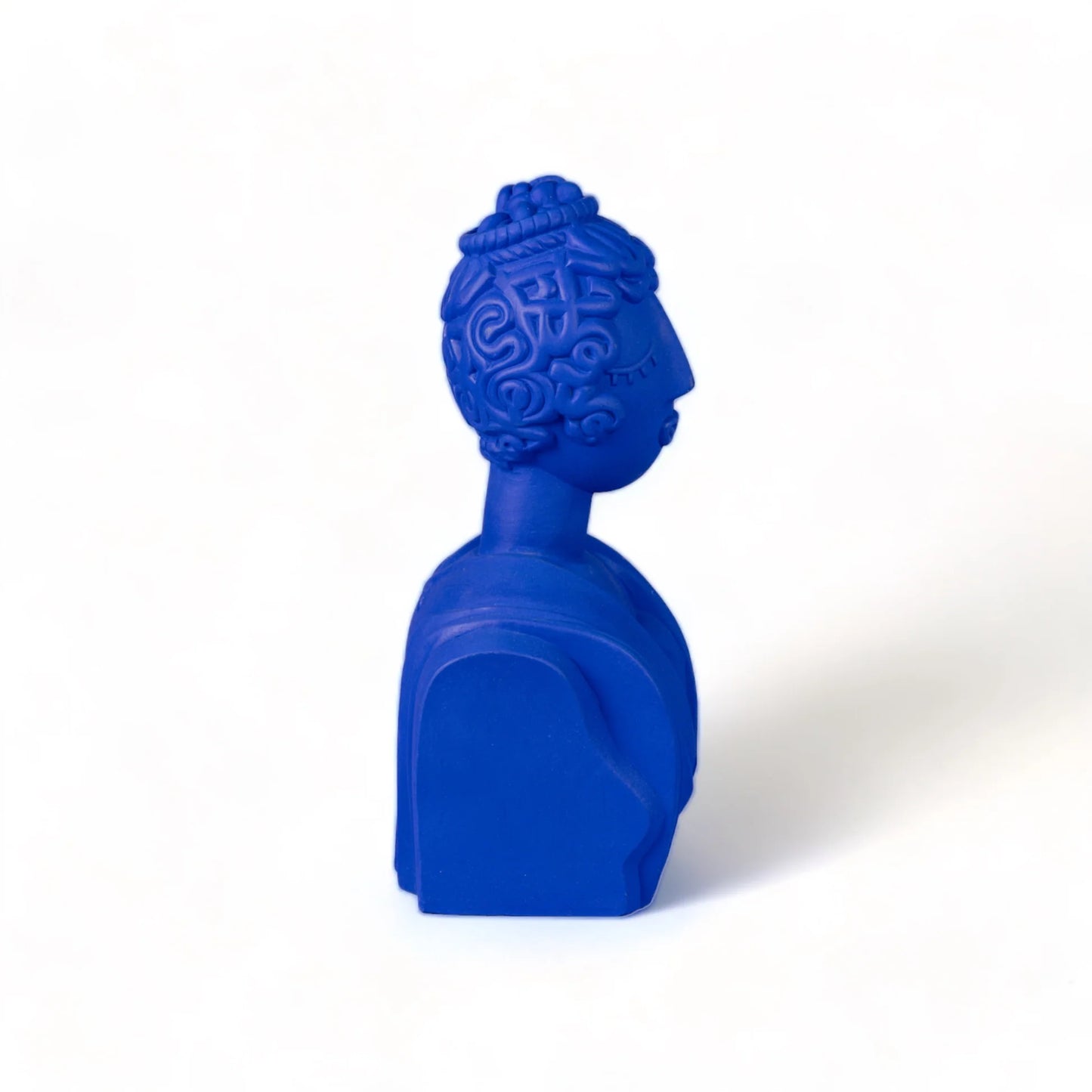 BUSTO POPPEA TERRACOTTA BLU MAGNA GRAECIA