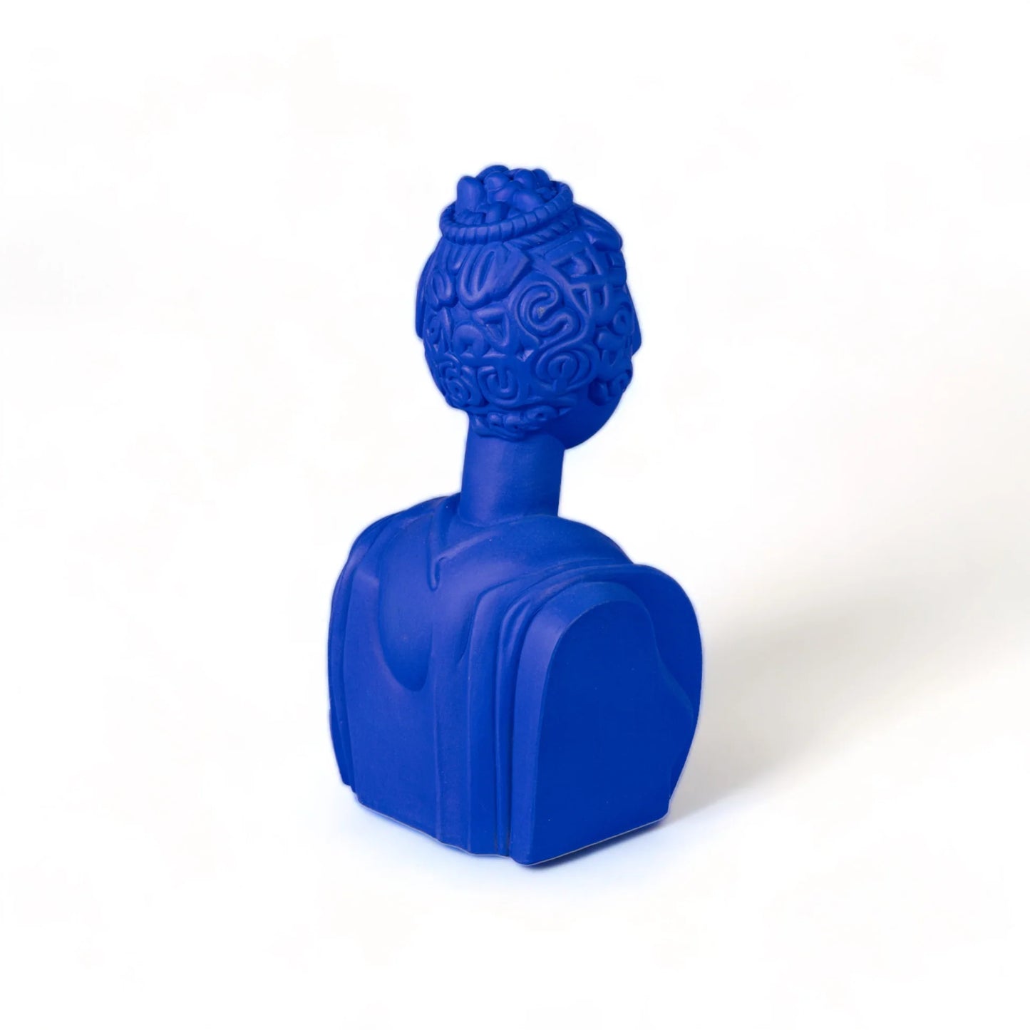 BUSTO POPPEA TERRACOTTA BLU MAGNA GRAECIA