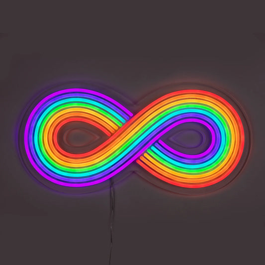 LAMPADA DA PARETE RAINBOW INFINITO REVOLUTION LED