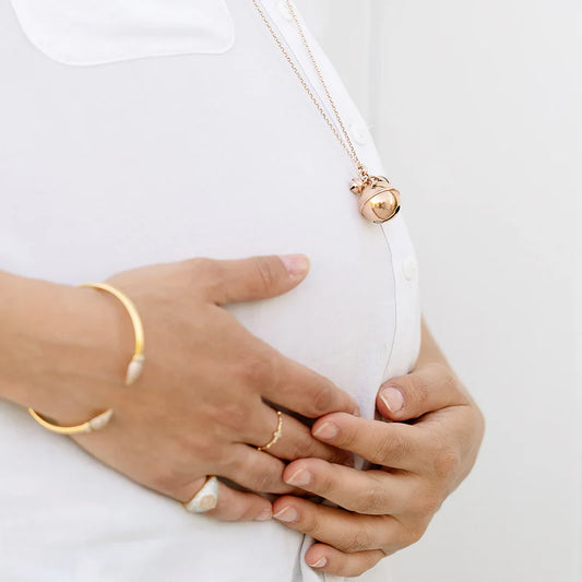 COLLANA CHIAMA ANGELI ARGENTO DORATO CON CAMPANELLA