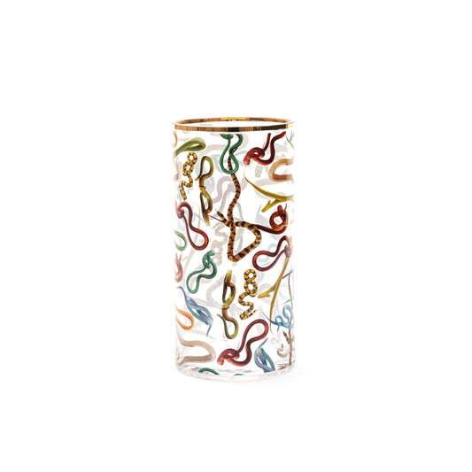 VASO CILINDRICO SNAKES 15X30CM