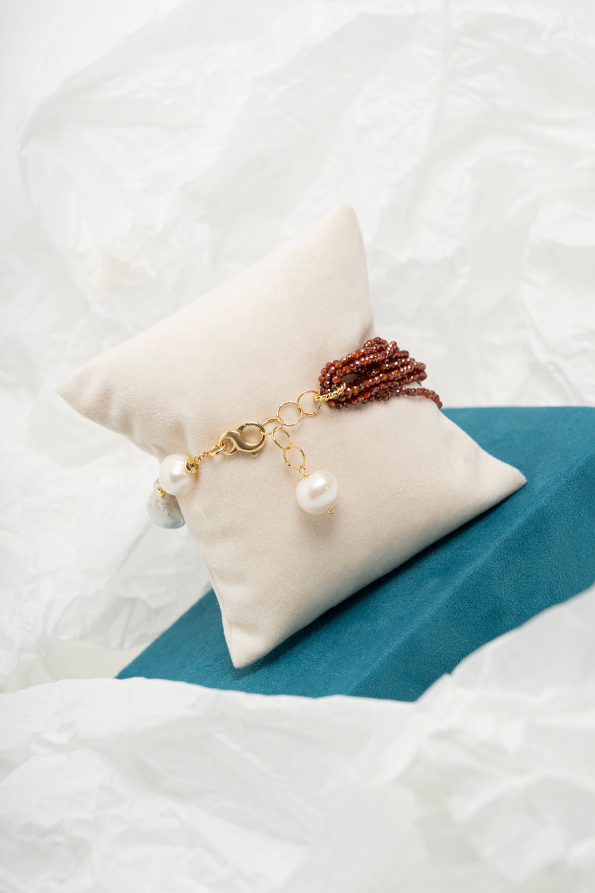 SICYLUI - BRACCIALE ZIRCONE TURCHESE E ZIRCONI MORO