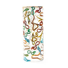 VASO CILINDRICO SNAKES 20X50CM