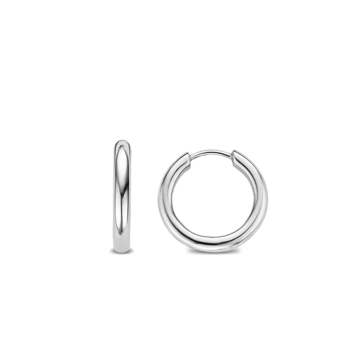 TI SENTO - ORECCHINI A CERCHIO IN ARGENTO