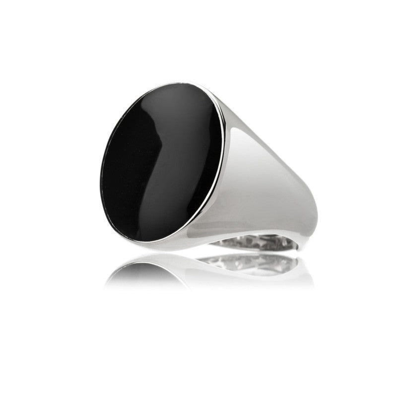 ANELLO SMALTATO FREEDOM OVAL