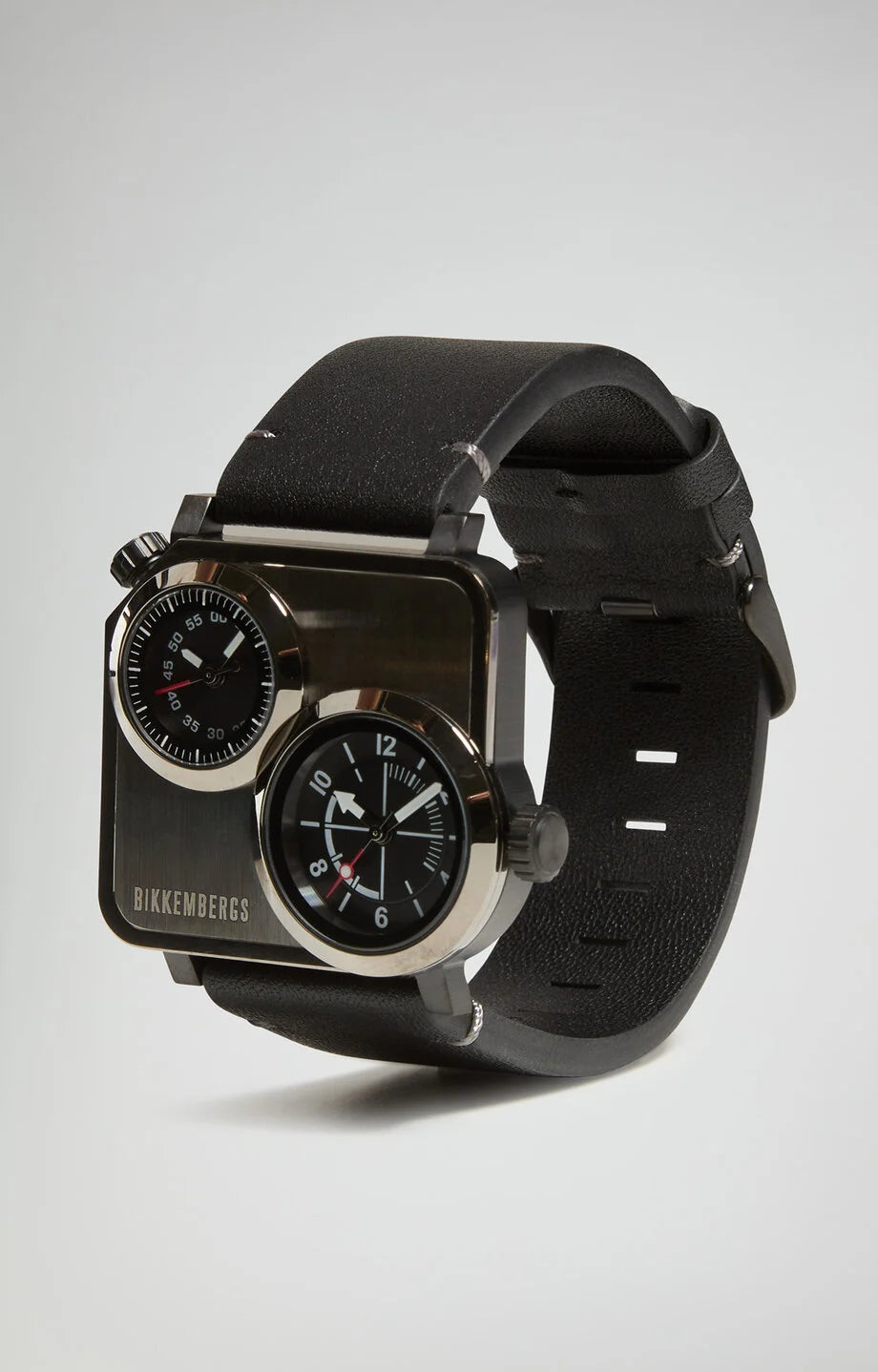 OROLOGIO DUAL TIME NERO