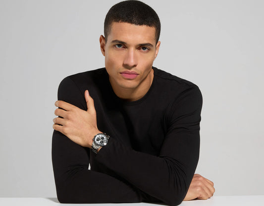 OROLOGIO IN ACCIAIO CON CRONOGRAFO