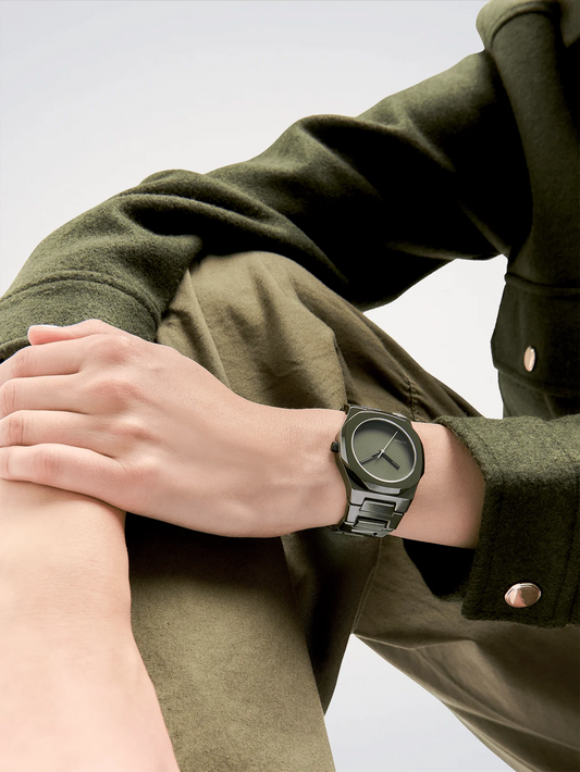 OROLOGIO CERAMICA PURE GREEN 37MM