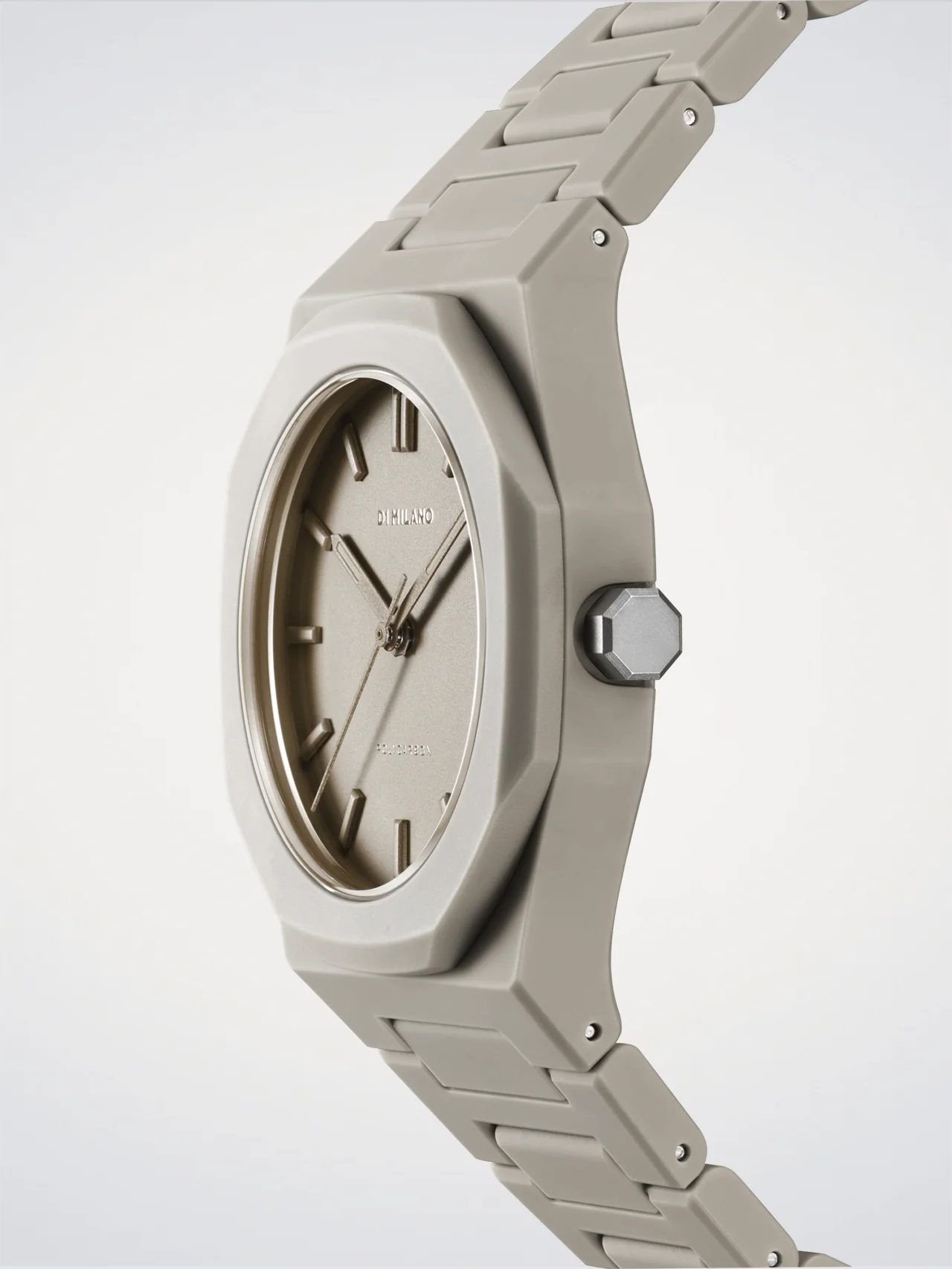 OROLOGIO POLYCARBON ECRU' 37MM