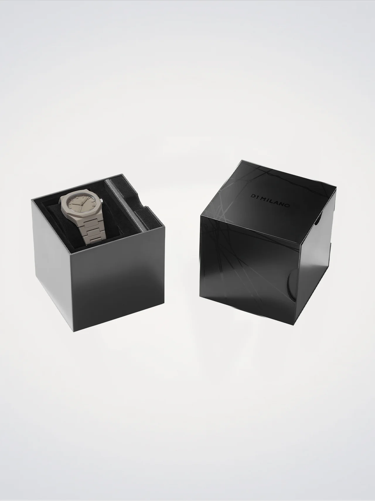 OROLOGIO POLYCARBON ECRU' 37MM