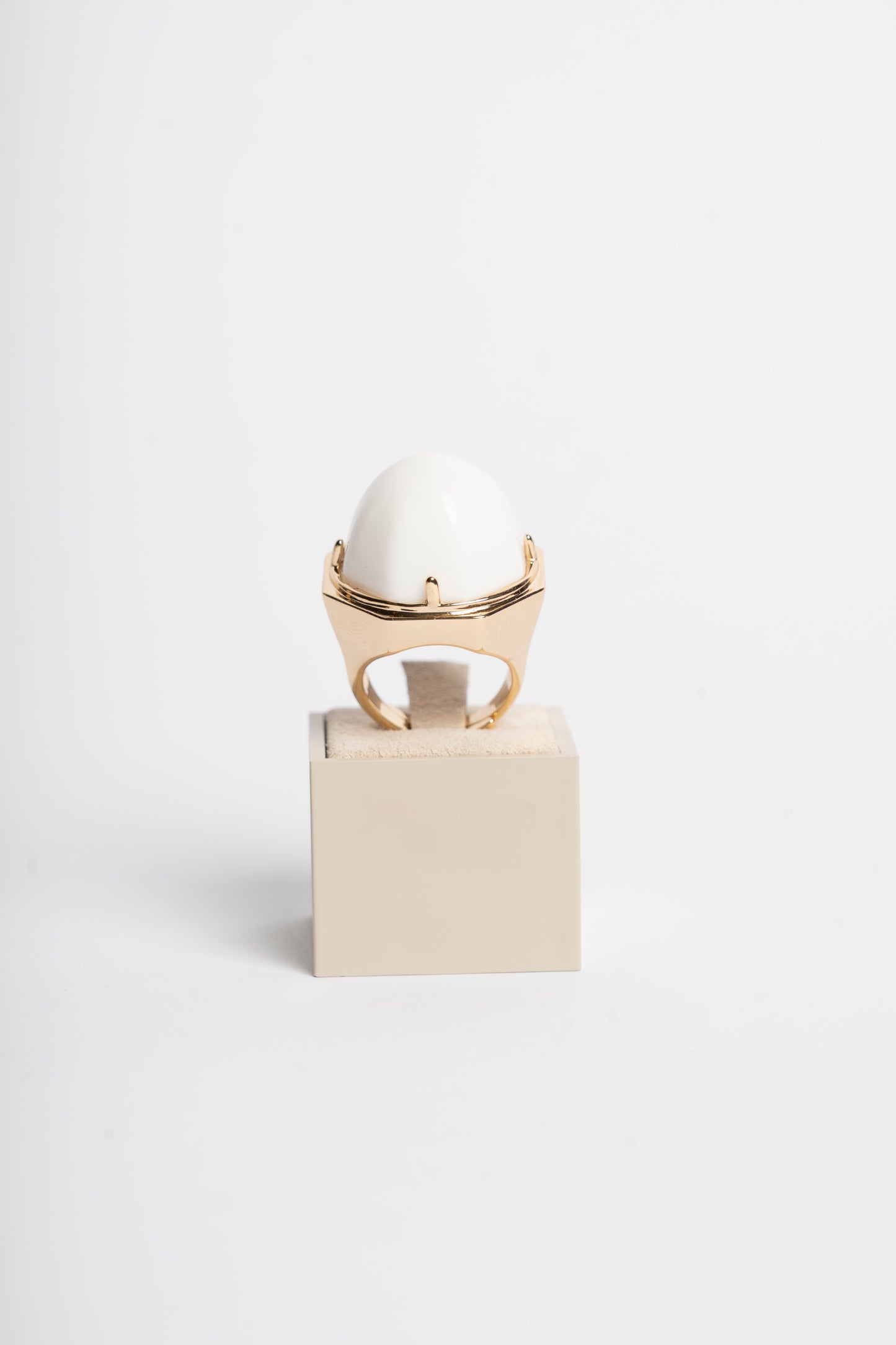 ANELLO OTTONE POLIMERO BIANCO