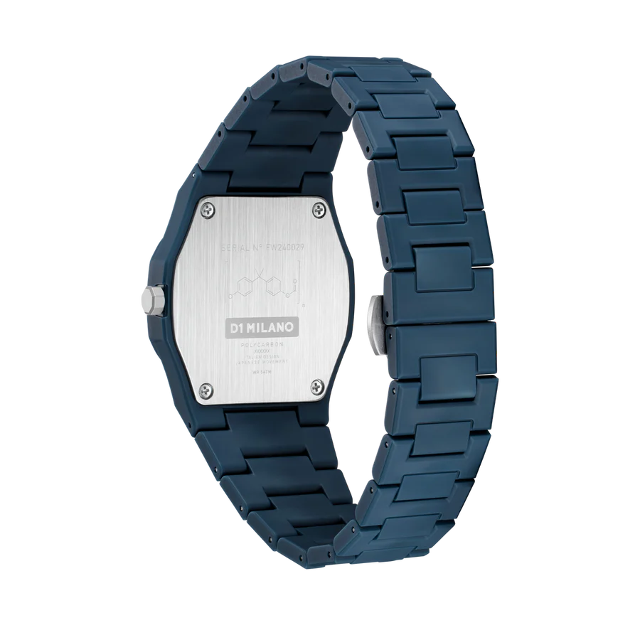 OROLOGIO POLYCARBON BLUE 37MM