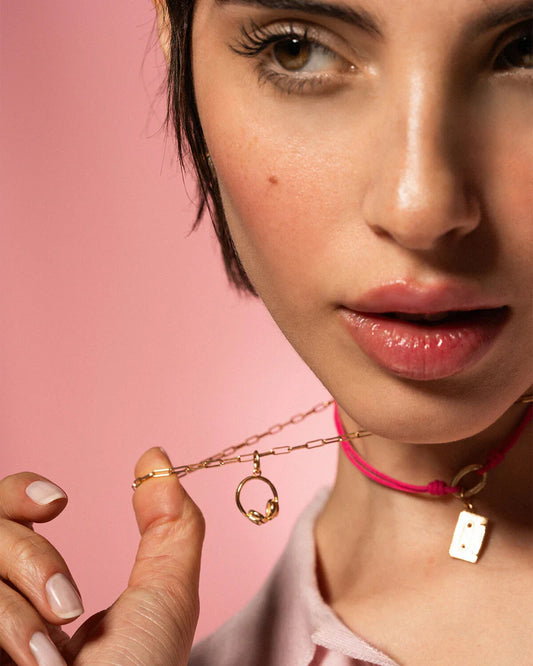 CHARM BAR - CIONDOLO CUFFIE