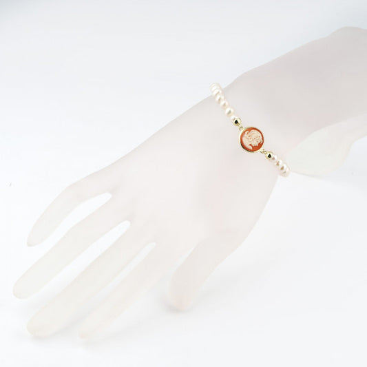 CAMEO ITALIANO - BRACCIALE BALLET CON DEA E PERLE