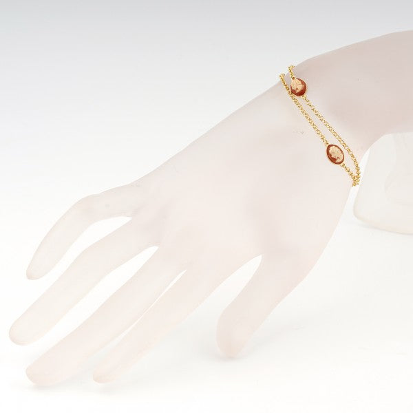 CAMEO ITALIANO - BRACCIALE COLIBRI CON TESTE IN CAMEO