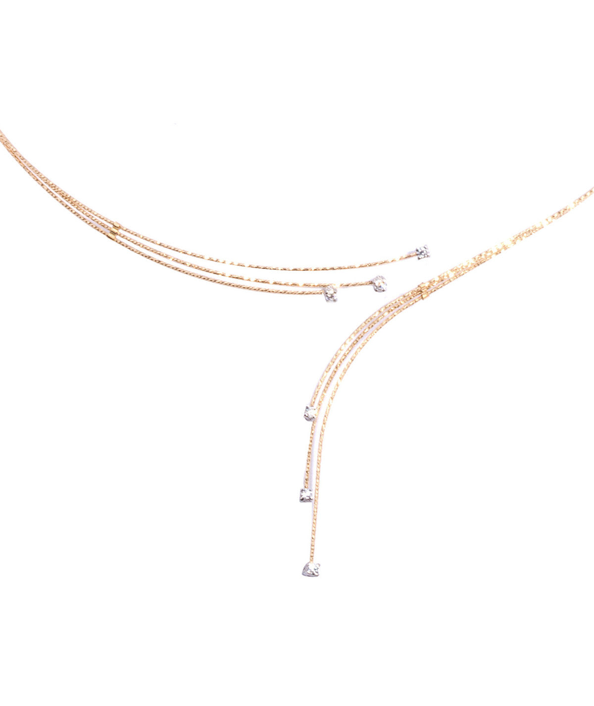 MAGIC WIRE - COLLIER IN ORO E DIAMANTI