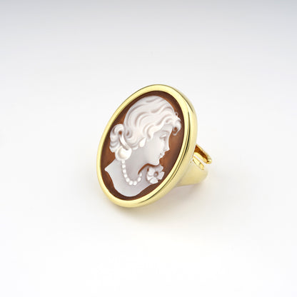CAMEO ITALIANO - ANELLO ROMANTICA DONNA