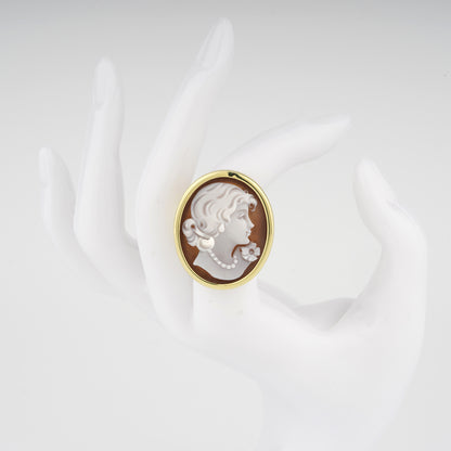 CAMEO ITALIANO - ANELLO ROMANTICA DONNA