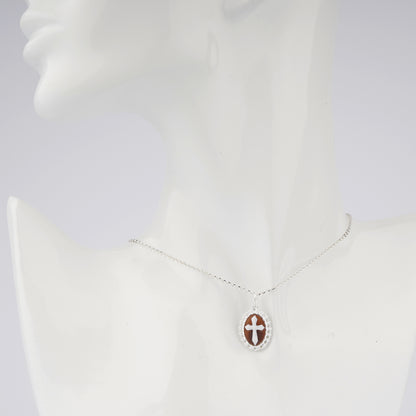CAMEO ITALIANO - PENDENTE SACRED CON CROCE CAMEO
