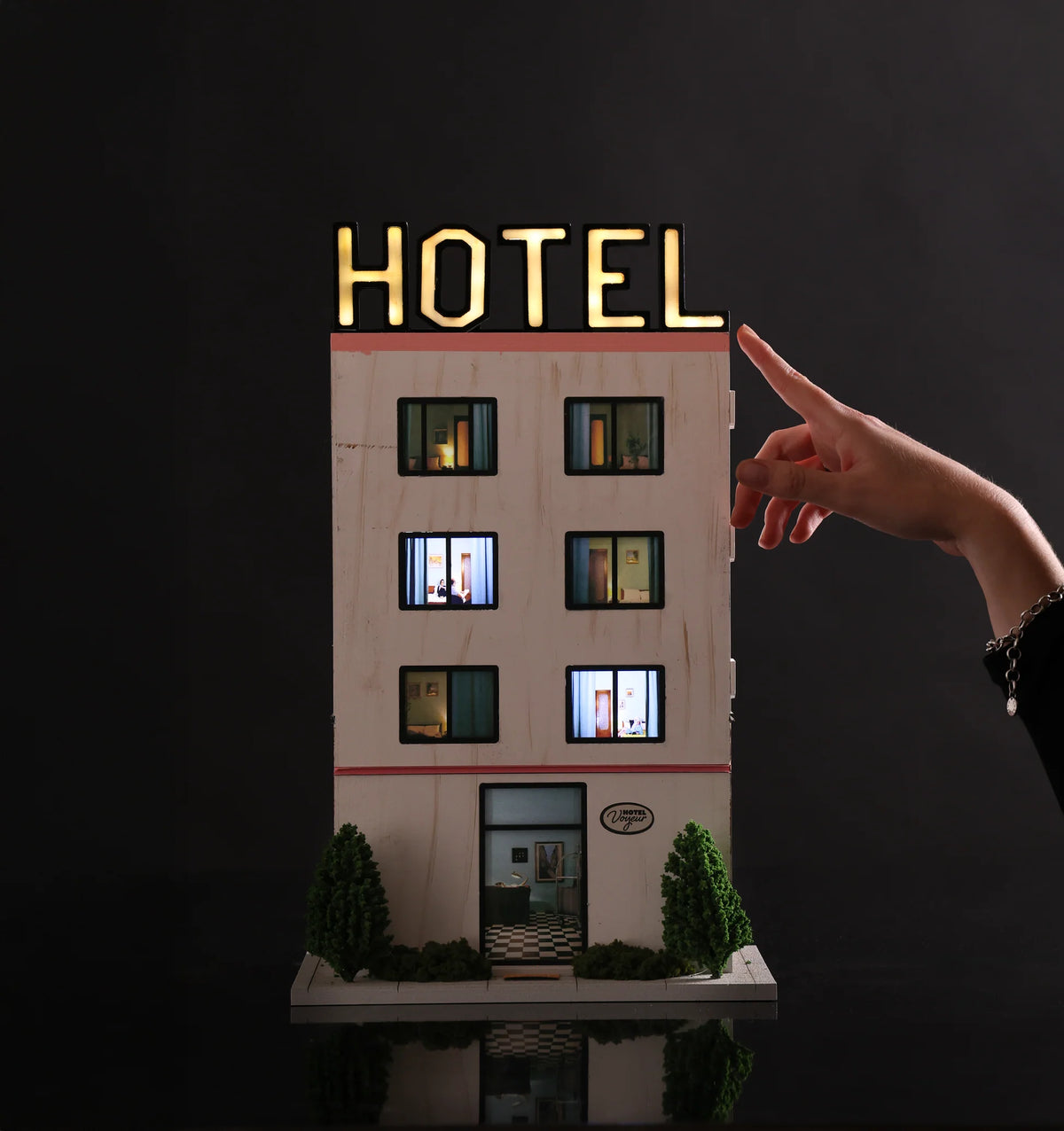 SELETTI - HOTEL VOYER LAMPADA DA TAVOLO