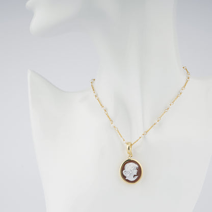 CAMEO ITALIANO - PENDENTE ROMANTICA DONNA