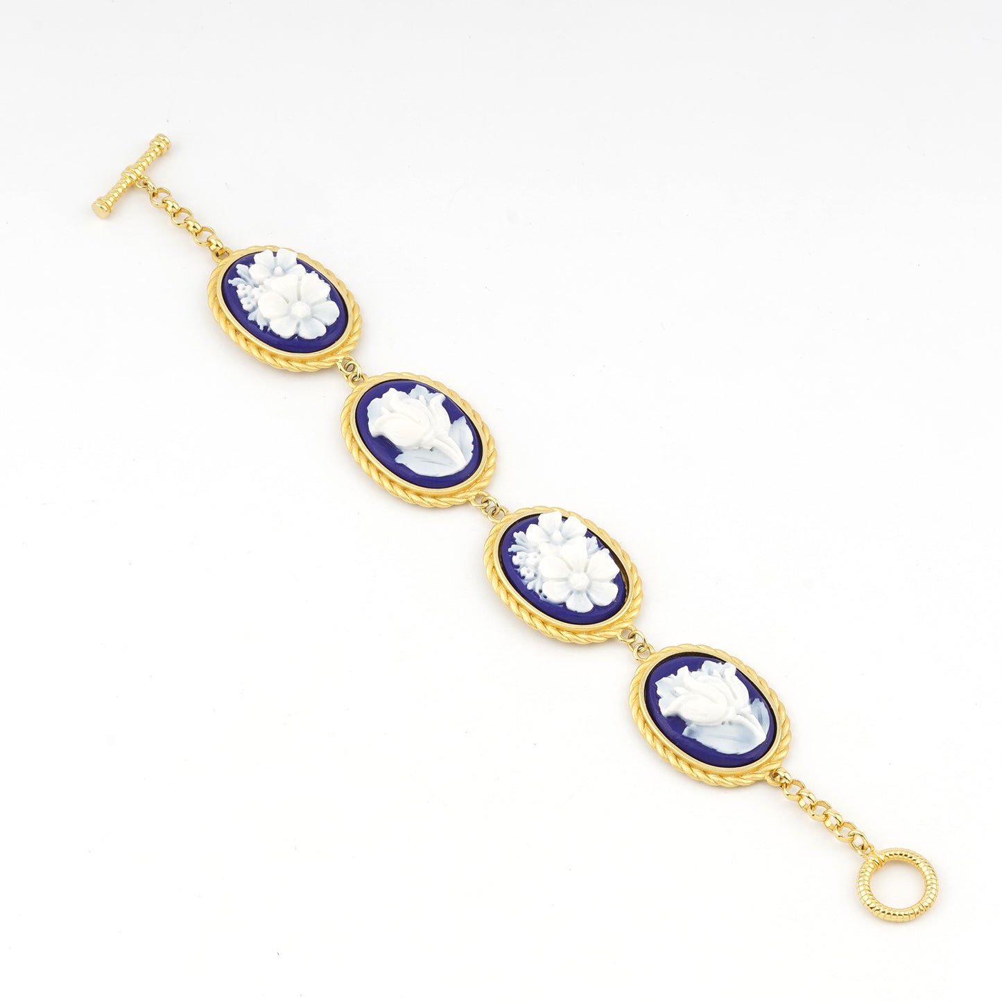 CAMEO ITALIANO - BRACCIALE RAFFAELLO CAMEO BLU