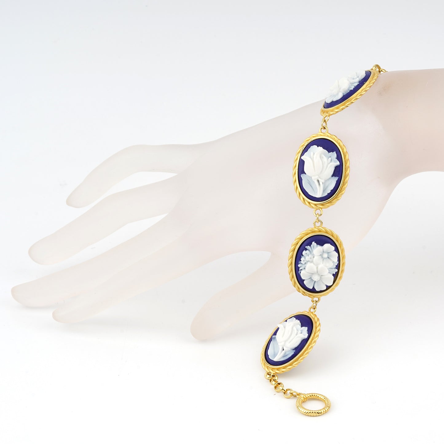 CAMEO ITALIANO - BRACCIALE RAFFAELLO CAMEO BLU
