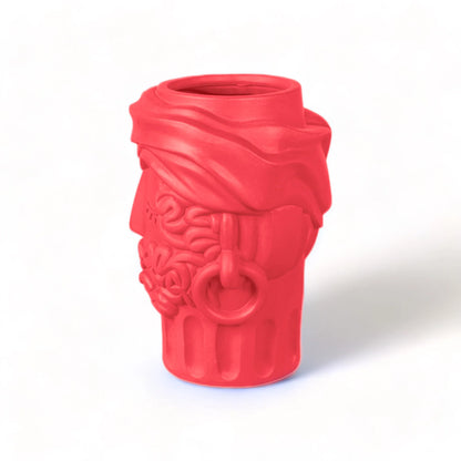 SELETTI - VASO MAN TERRACOTTA BOUGAINVILLEA