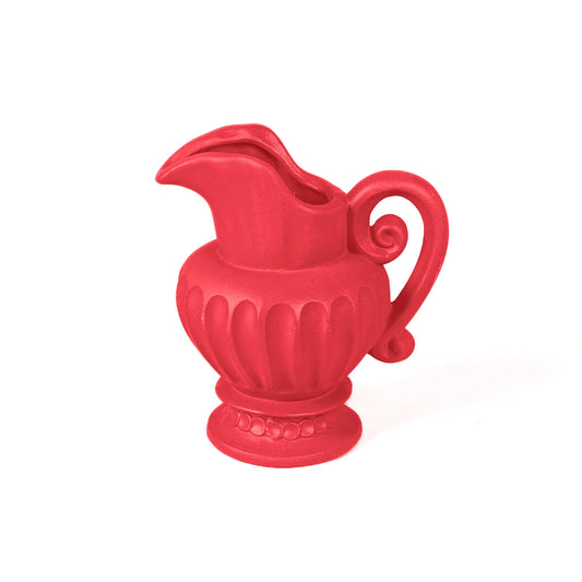SELETTI - VASO TERRACOTTA CARAFFA MAGNA GRAECIA BOUGAINVILLEA
