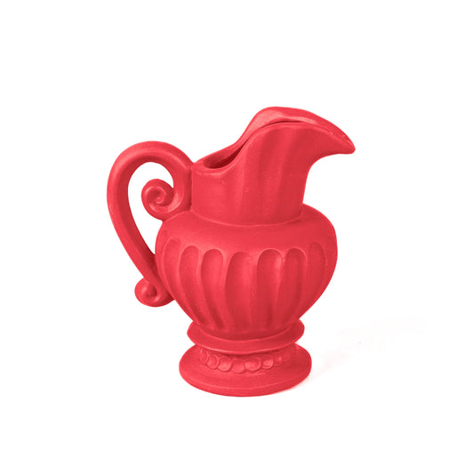 SELETTI - VASO TERRACOTTA CARAFFA MAGNA GRAECIA BOUGAINVILLEA