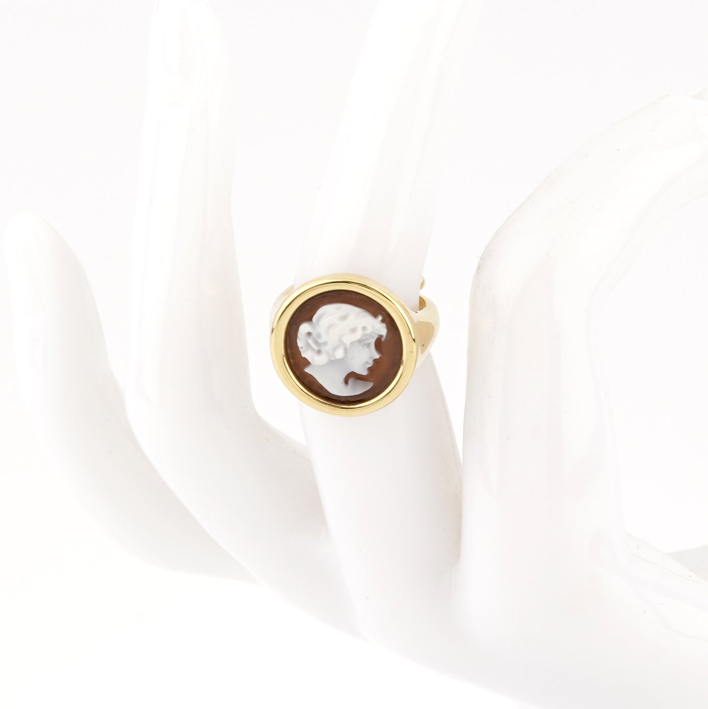 CAMEO ITALIANO - ANELLO ROMANTICA VOLTO DONNA