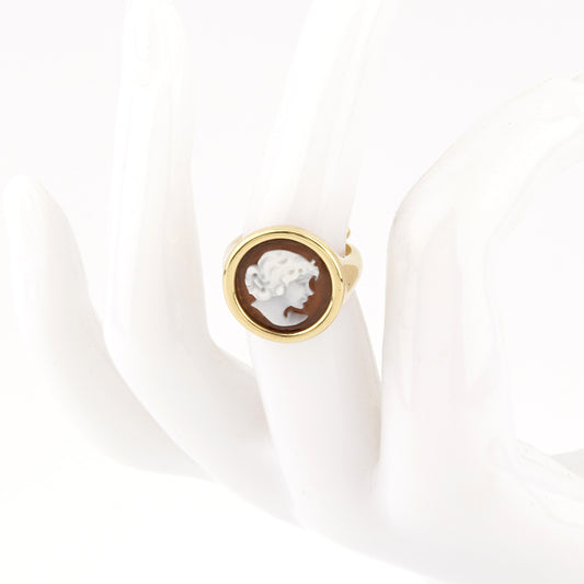 CAMEO ITALIANO - ANELLO ROMANTICA VOLTO DONNA