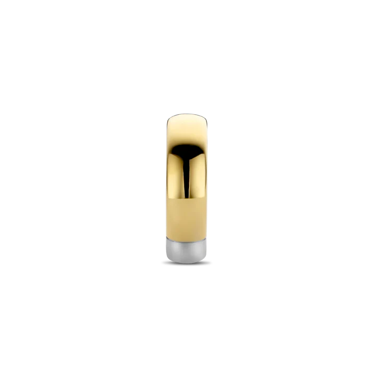 TI SENTO - ANELLO FASCIA IN ARGENTO BICOLORE