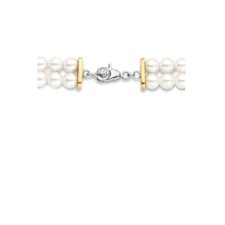 TI SENTO - BRACCIALE DOPPIO FILO DI PERLE