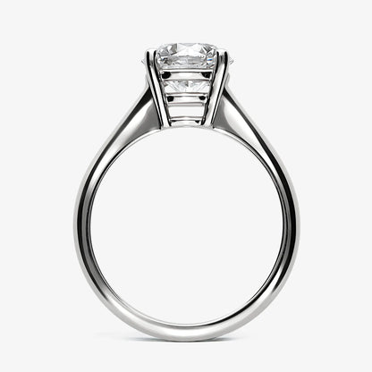 LEO PIZZO - ANELLO SOLITARIO IN ORO BIANCO