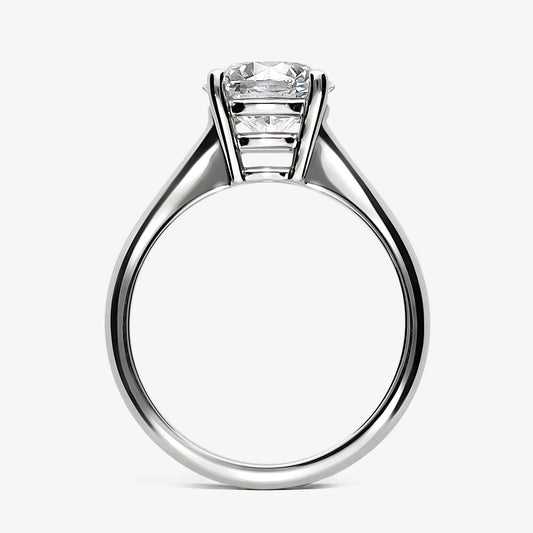 LEO PIZZO - ANELLO SOLITARIO IN ORO BIANCO