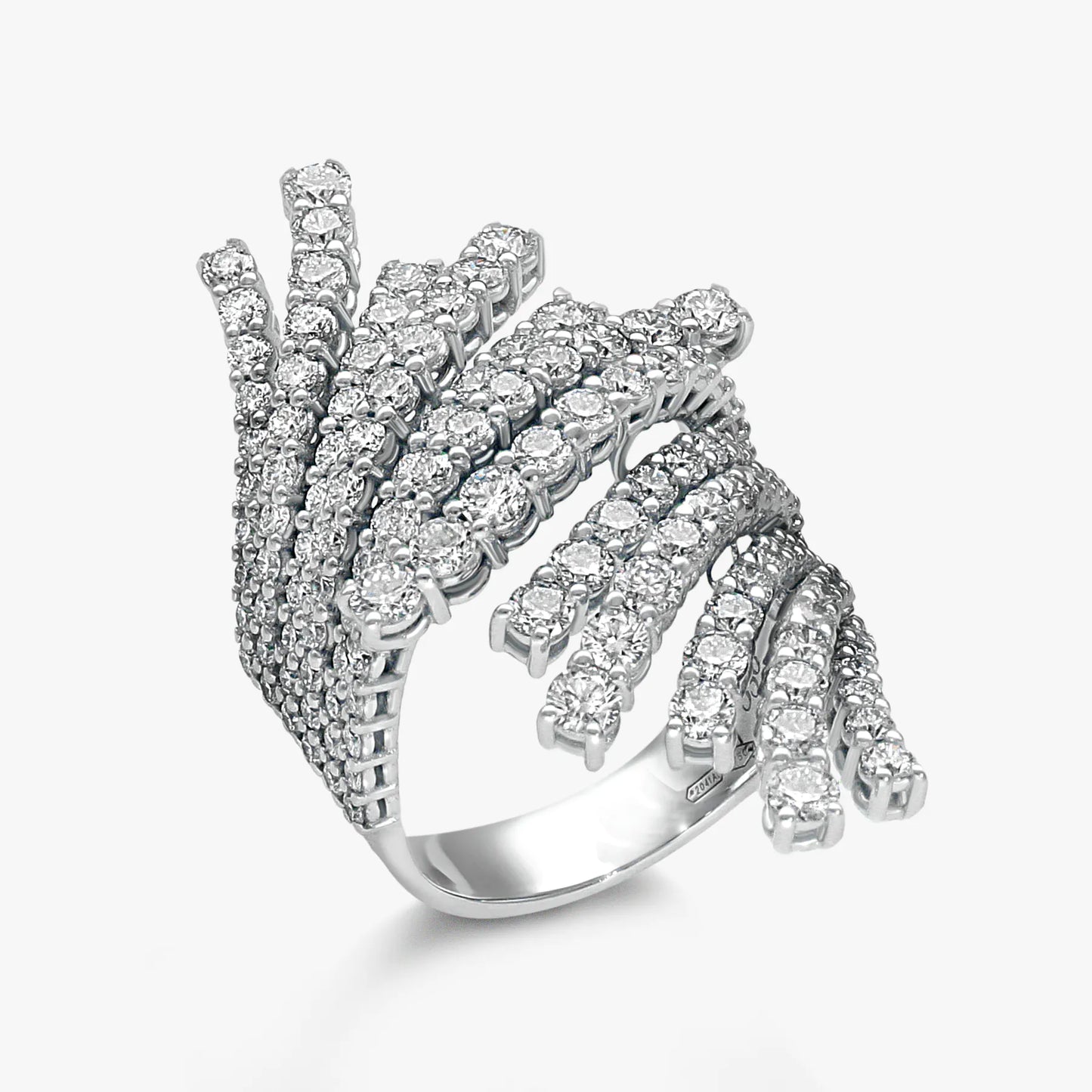 LEO PIZZO - ANELLO DIVA ORO E DIAMANTI TAGLIO BRILLANTE