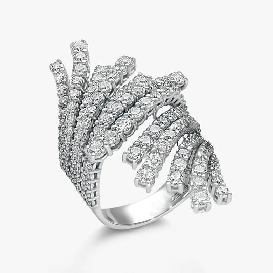 LEO PIZZO - ANELLO DIVA ORO E DIAMANTI TAGLIO BRILLANTE