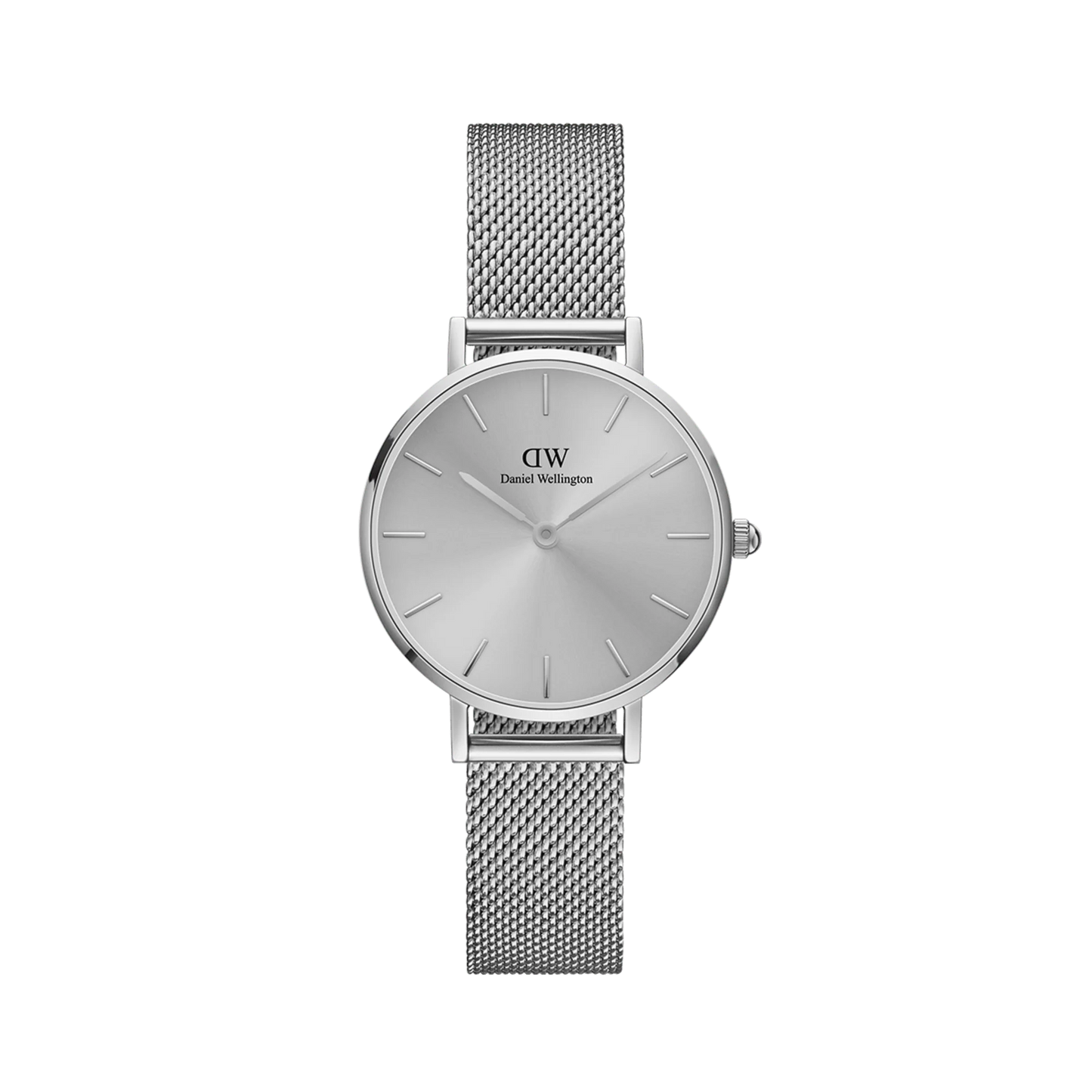 OROLOGIO PETITE UNITONE SILVER 36MM QUADRANTE NERO