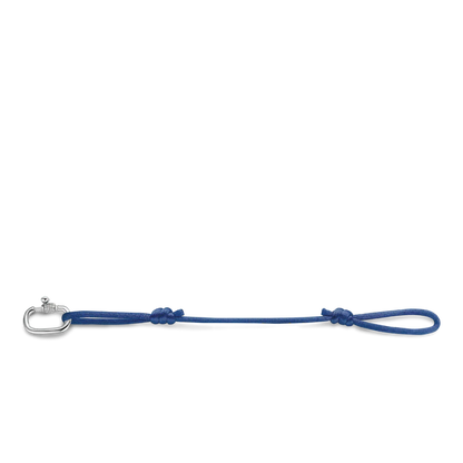 TI SENTO - BRACCIALE IN SETA CON MOSCHETTONE CON ZIRCONI BIANCHI