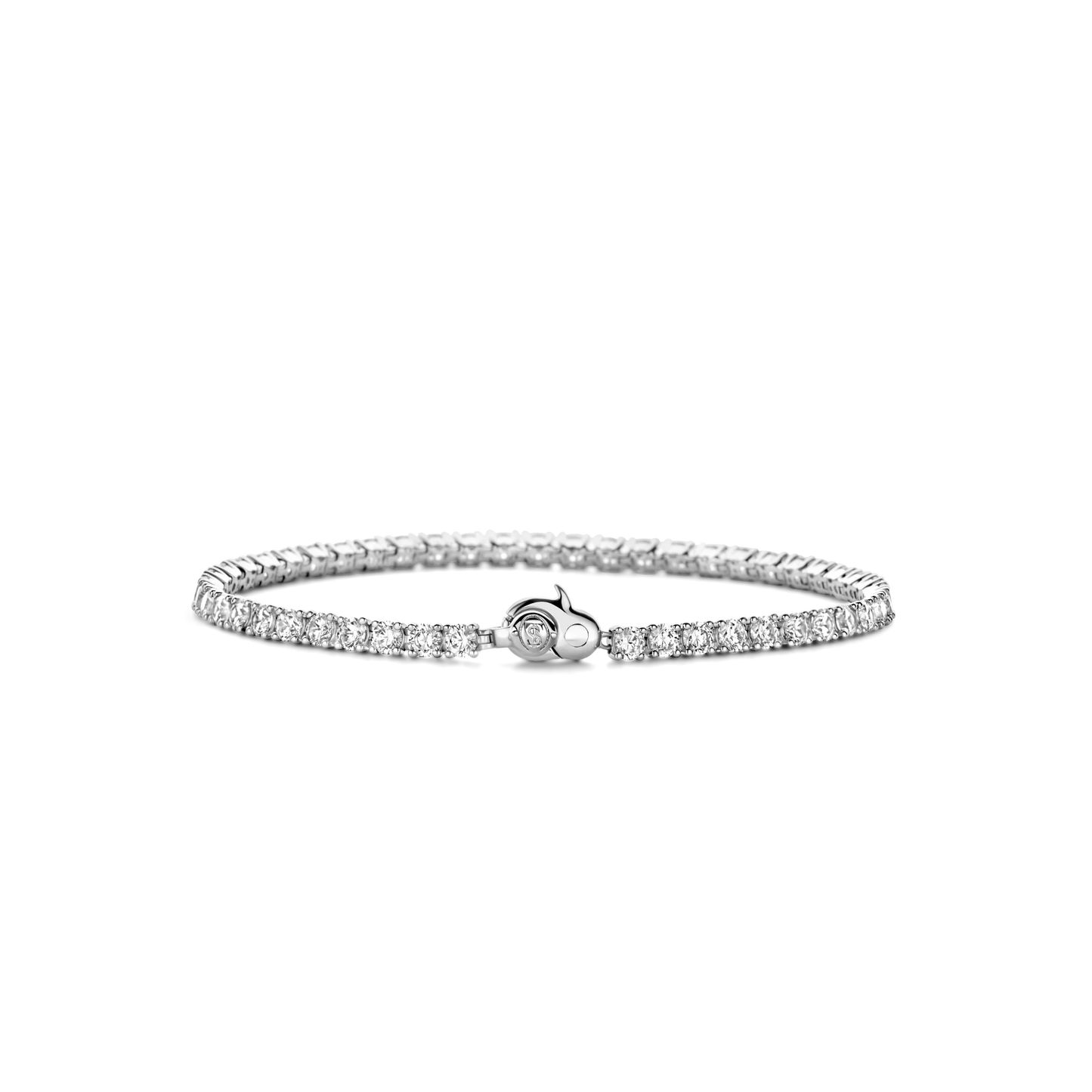 TI SENTO - BRACCIALE TENNIS ARGENTO E ZIRCONI BIANCHI