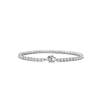 TI SENTO - BRACCIALE TENNIS ARGENTO E ZIRCONI BIANCHI