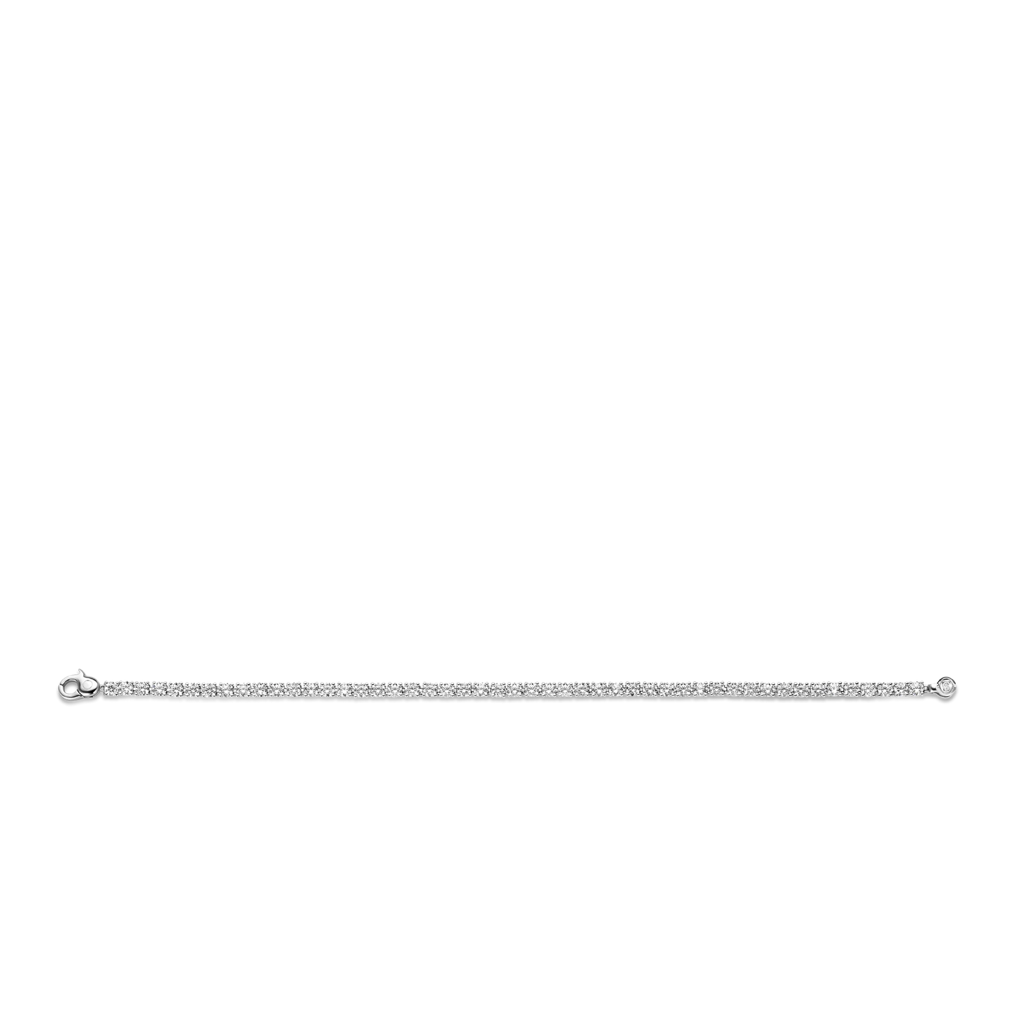TI SENTO - BRACCIALE TENNIS ARGENTO E ZIRCONI BIANCHI