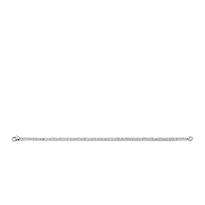 TI SENTO - BRACCIALE TENNIS ARGENTO E ZIRCONI BIANCHI