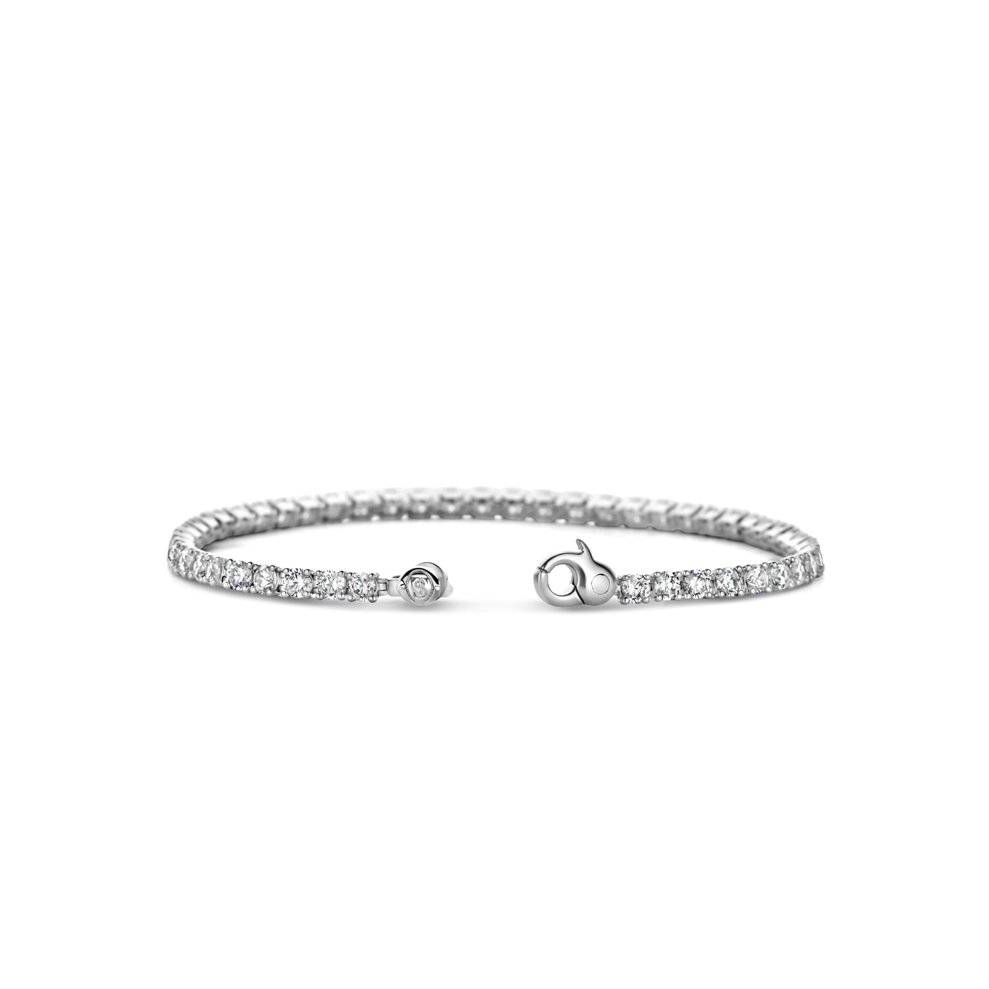 TI SENTO - BRACCIALE TENNIS ARGENTO E ZIRCONI BIANCHI