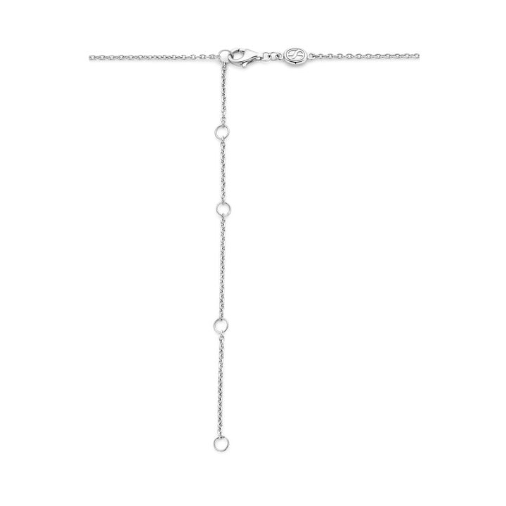 TI SENTO - COLLANA IN ARGENTO CON CENTRALE PERLA