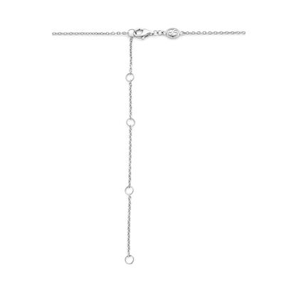 TI SENTO - COLLANA PENDENTE PERLA ARGENTO E ZIRCONI
