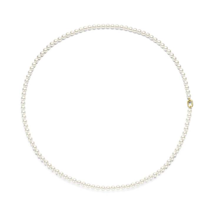 TI SENTO - COLLANA PERLE CON CHIUSURA IN ARGENTO DORATO